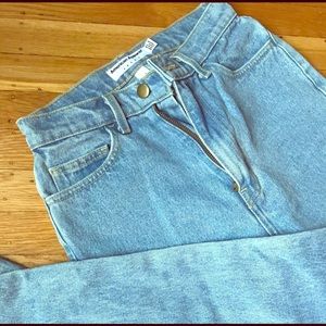 American Apparel “Mom” Jeans Size 25